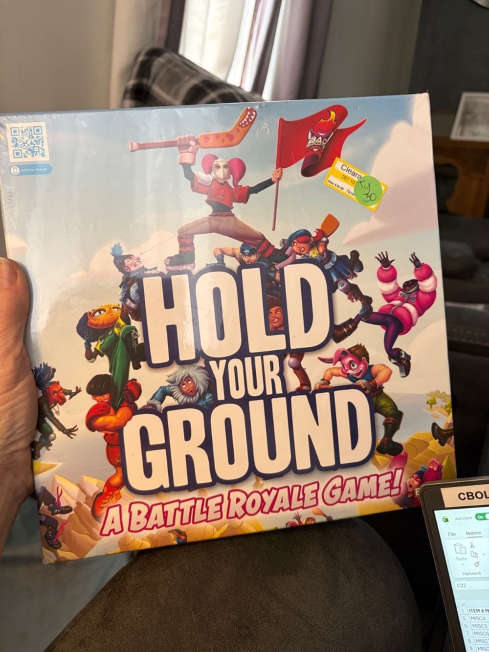 Hold Your Ground Board Game - Vibrant Multi-Color Edition